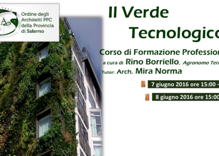 CORSO: il verde tecnologico