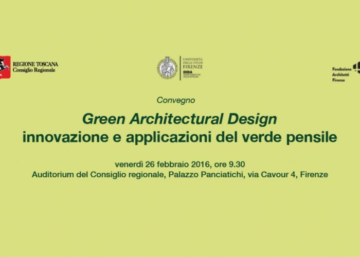 CONVEGNO: green architectural design