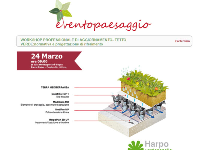 WORKSHOP: normativa e progettazione tetti verdi